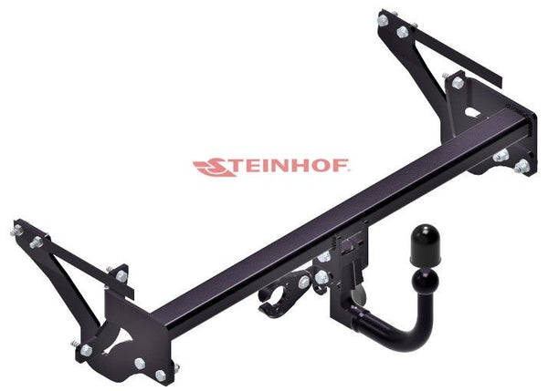 STEINHOF Tow Bar fits FIAT Doblo Work-Up 2011-2022 – Detachable swan neck [F-079]