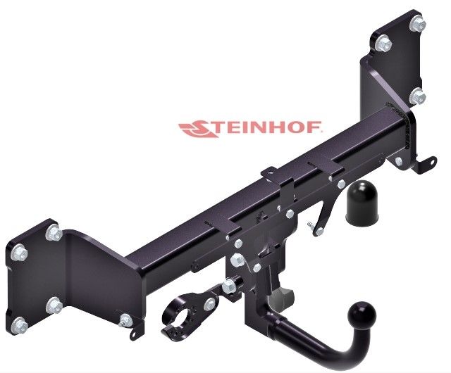 STEINHOF Tow Bar fits BMW IX 2021-present – Detachable swan neck [B-103]