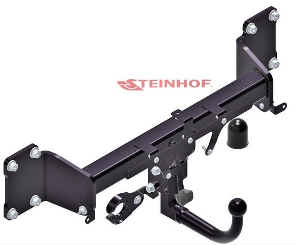 STEINHOF Tow Bar fits BMW IX 2021-present – Detachable swan neck [B-103]