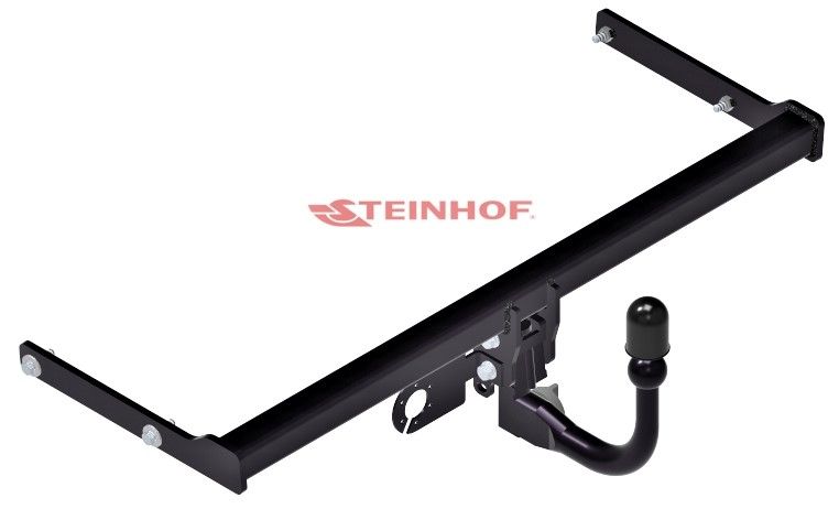 STEINHOF Tow Bar fits SKODA Rapid 2015-2019 – Detachable swan neck [S-311]