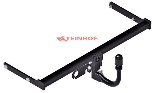 STEINHOF Tow Bar fits SKODA Rapid 2015-2019 – Detachable swan neck [S-311]