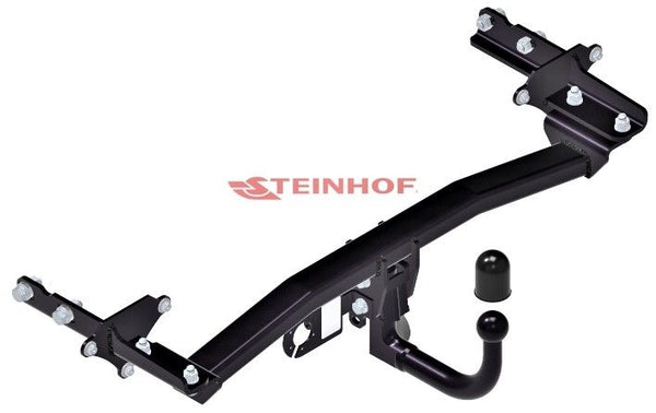 STEINHOF Tow Bar fits FIAT 500X 2014-2017 – Detachable swan neck [J-068]