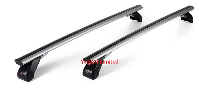 FABBRI Roof Rack fits NISSAN Qashqai (J10 ) SUV 5-door 2007-2014 (normal roof) – Aluminium aero bars 124 cm