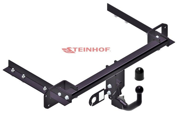 STEINHOF Tow Bar fits SUBARU Legacy V 2009-2014 – Detachable swan neck [S-367]