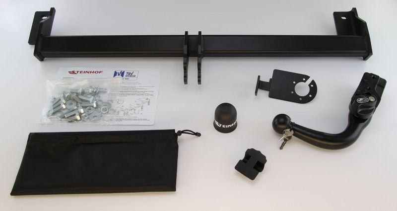 STEINHOF Tow Bar fits TOYOTA RAV - 4 II 2000-2006 – Detachable swan neck [T-187]