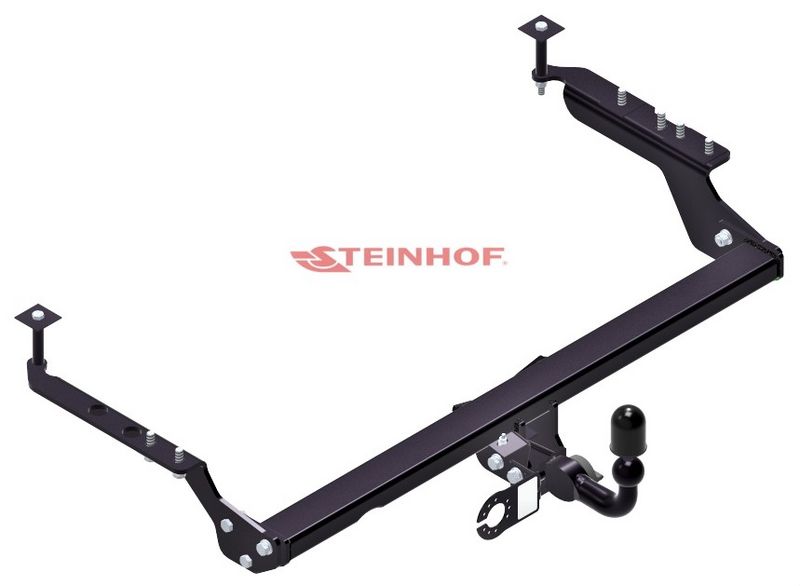 STEINHOF Tow Bar fits SUBARU Forester 1997-2008 – Detachable swan neck [S-361]