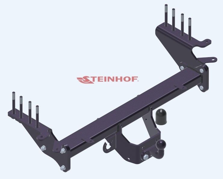STEINHOF Tow Bar fits FORD Ranger VI 2022-present – Fixed flange ball [F-319]