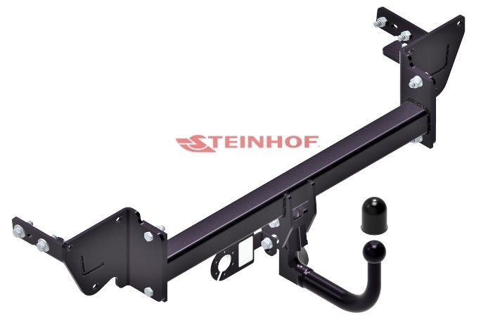 STEINHOF Tow Bar fits JEEP Cherokee 2014-2018 – Detachable swan neck [J-065]