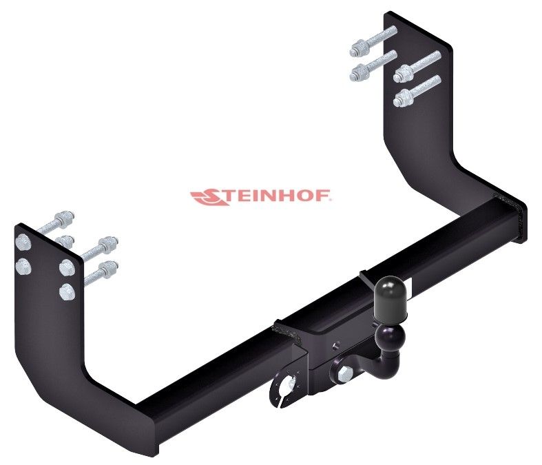 STEINHOF Tow Bar fits HYUNDAI H350 2015-present – Fixed flange ball [H-237]