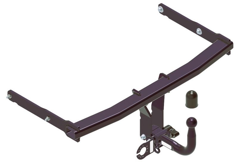 STEINHOF Tow Bar fits AUDI A6 2010-2018 – Semi-automatic detachable swan neck [A-139]