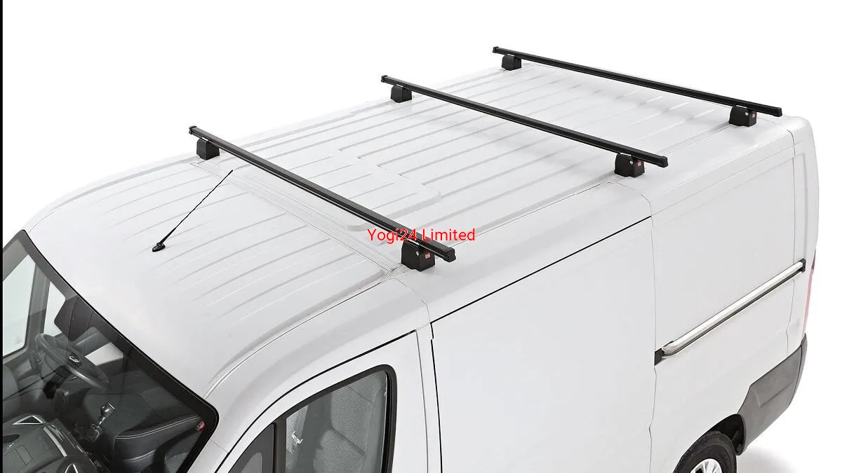 FABBRI Roof Rack fits CITROEN Jumpy Van L1-L2 H1 1994-2006 (fixed points) – 3 steel bars 135 cm