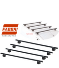 FABBRI Roof Rack fits NISSAN NV300 BUS/VAN 5-door 2016-present (fixed points) – Steel bars