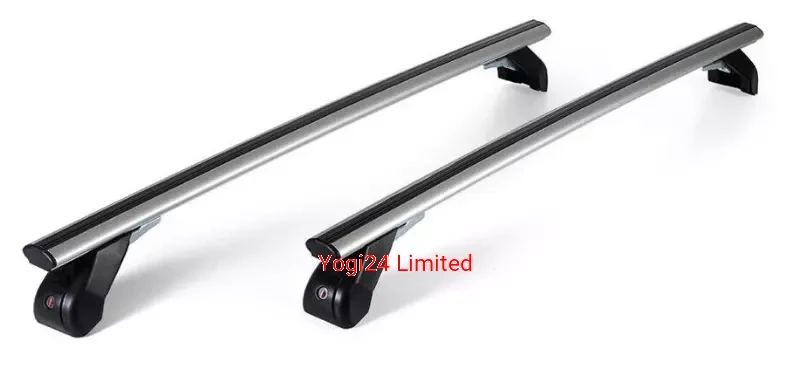 FABBRI Roof Rack fits AUDI A1 Hatchback 3-door 2010-2018 (normal roof) – Aluminium aero bars 110 cm