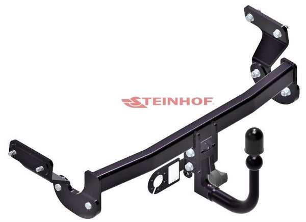 STEINHOF Tow Bar fits KIA Optima 2016-2020 – Detachable swan neck [K-068]