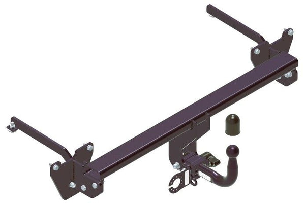 STEINHOF Tow Bar fits FIAT Doblo 2010-2022 – Semi-automatic detachable swan neck [F-090]