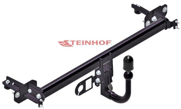 STEINHOF Tow Bar fits KIA Picanto 2017-2025 – Detachable swan neck [K-074]
