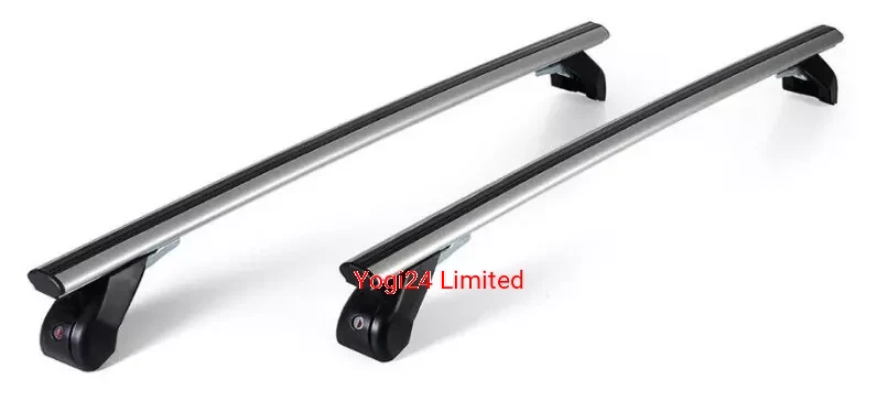 FABBRI Roof Rack fits AUDI A1 Hatchback 5-door 2010-2018 (normal roof) – Aluminium aero bars 110 cm