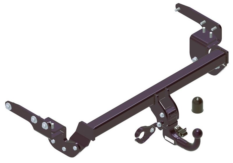STEINHOF Tow Bar fits NISSAN X-Trail IV 2022-present – Detachable swan neck [N-116]