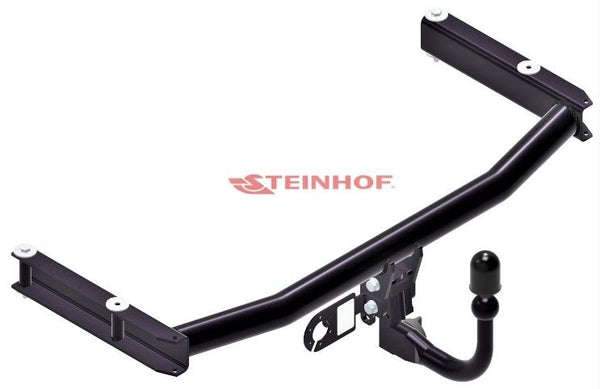 STEINHOF Tow Bar fits AUDI A4 2004-2008 – Detachable swan neck [A-085]