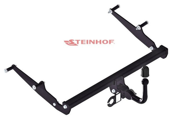 STEINHOF Tow Bar fits RENAULT Clio IV 2016-2020 – Detachable swan neck [R-030]