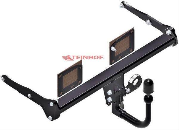 STEINHOF Tow Bar fits AUDI A4 2019-2024 – Detachable swan neck [A-122]