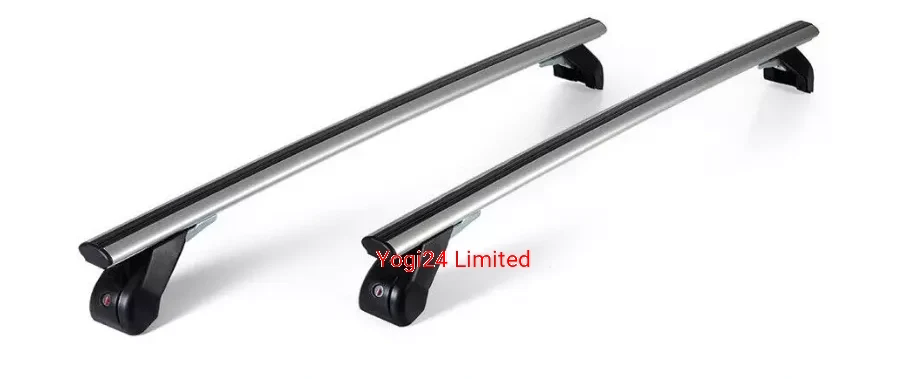 FABBRI Roof Rack fits VOLKSWAGEN Golf Sportsvan (AU) 5-door 2014-2019 (normal roof) – Aluminium aero bars 124 cm