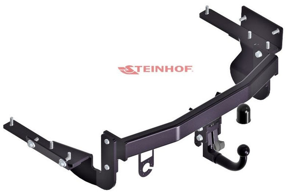 STEINHOF Tow Bar fits TOYOTA Highlander III 2014-2019 – Detachable swan neck [T-144]