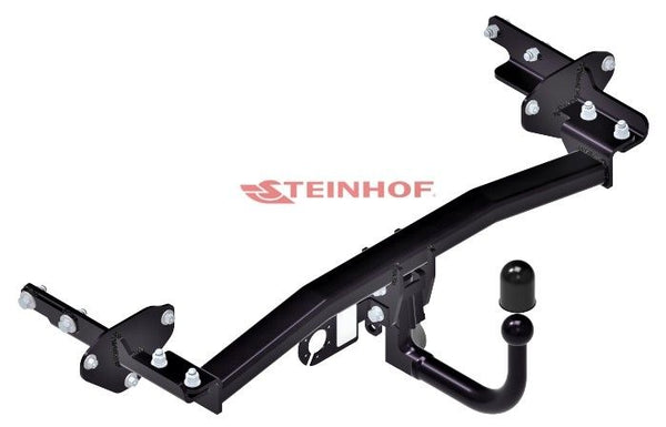 STEINHOF Tow Bar fits FIAT Tipo 2016-2026 – Detachable swan neck [F-157]