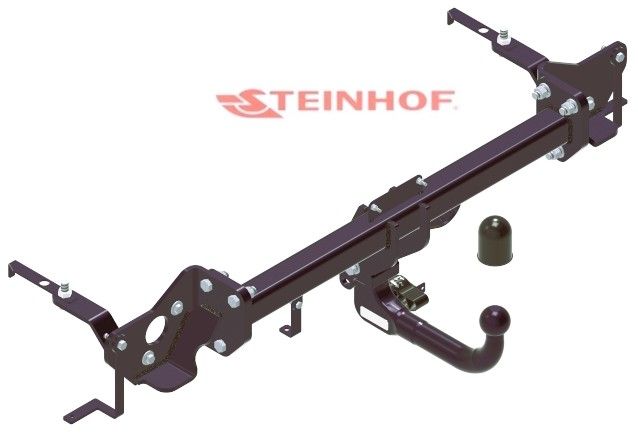 STEINHOF Tow Bar fits JAC JS8 Pro 2025-present – Detachable swan neck [J-031]