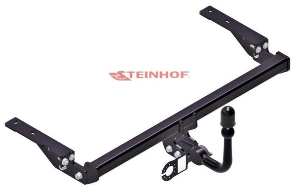 STEINHOF Tow Bar fits PEUGEOT 308 2011-2013 – Detachable swan neck [P-038]