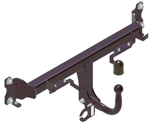 STEINHOF Tow Bar fits BMW 4 Gran Coupe 2021-present – Fixed swan neck [B-114]