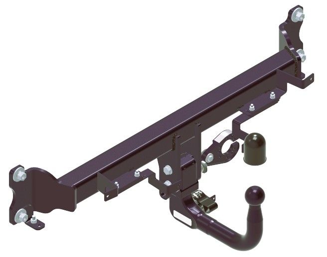 STEINHOF Tow Bar fits BMW 4 Gran Coupe 2021-present – Detachable swan neck [B-115]