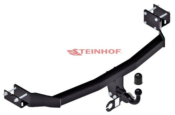 STEINHOF Tow Bar fits HYUNDAI Santa Fe II 2006-2012 – Detachable swan neck [H-273]
