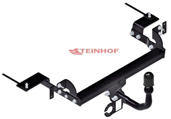 STEINHOF Tow Bar fits FIAT 500 2007-2024 – Fixed swan neck [F-043]