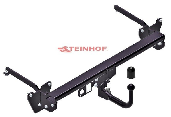 STEINHOF Tow Bar fits FIAT Doblo 2010-2022 – Detachable swan neck [F-069]
