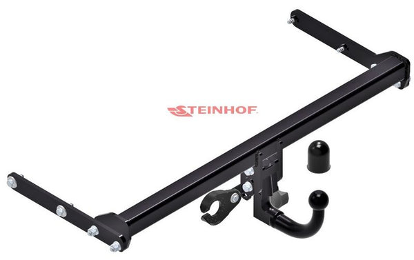 STEINHOF Tow Bar fits SKODA Fabia III 2018-2022 – Detachable swan neck [S-302]
