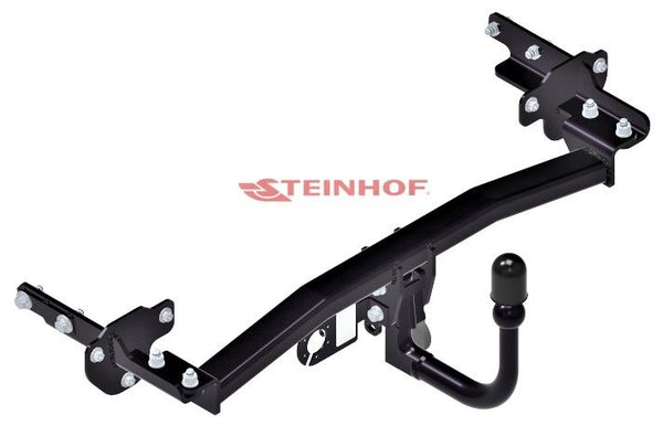 STEINHOF Tow Bar fits FIAT Tipo 2016-2026 – Detachable swan neck [F-153]