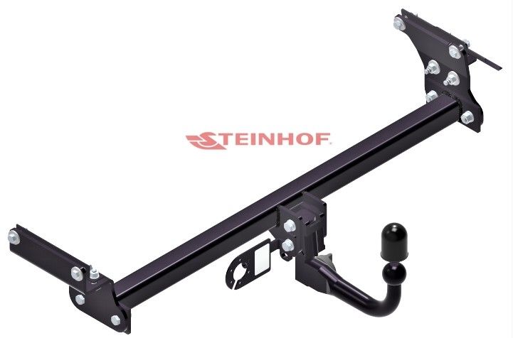 STEINHOF Tow Bar fits NISSAN Qashqai 2014-2018 – Detachable swan neck [N-097]