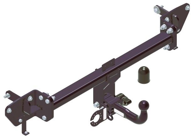 STEINHOF Tow Bar fits OMODA 9 2025-present – Semi-automatic detachable swan neck [O-252]