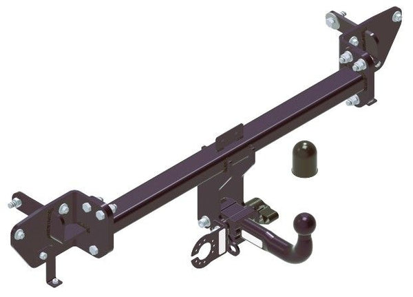 STEINHOF Tow Bar fits OMODA 9 2025-present – Semi-automatic detachable swan neck [O-252]