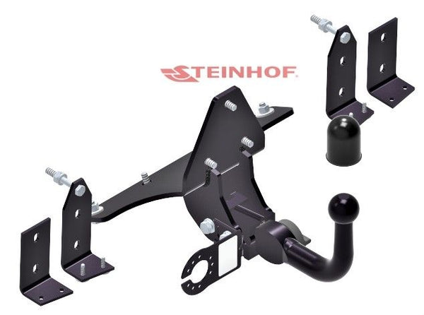 STEINHOF Tow Bar fits SAAB 9-5 1997-2010 – Detachable swan neck [S-019]