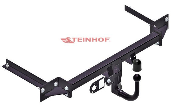 STEINHOF Tow Bar fits VAUXHALL Corsa E 2014-2019 – Detachable swan neck [O-130]