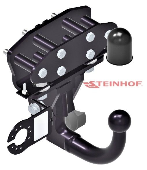 STEINHOF Tow Bar fits LEXUS LX 570 2008-2021 – Detachable swan neck [T-172]