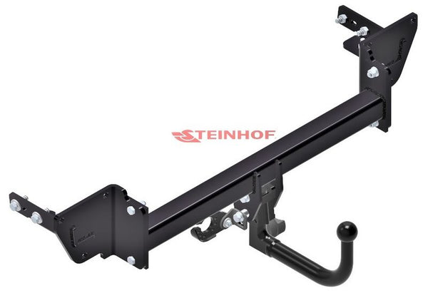 STEINHOF Tow Bar fits JEEP Cherokee 2018-2023 – Detachable swan neck [J-076]