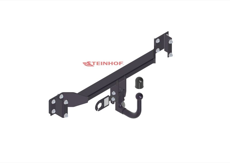 STEINHOF Tow Bar fits BMW 5 Series 2003-2010 – Detachable swan neck [B-054]