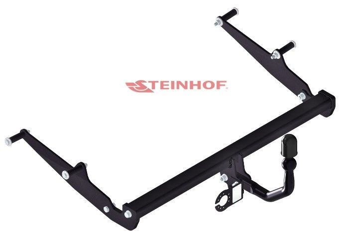 STEINHOF Tow Bar fits RENAULT Clio IV 2016-2020 – Fixed swan neck [R-029]