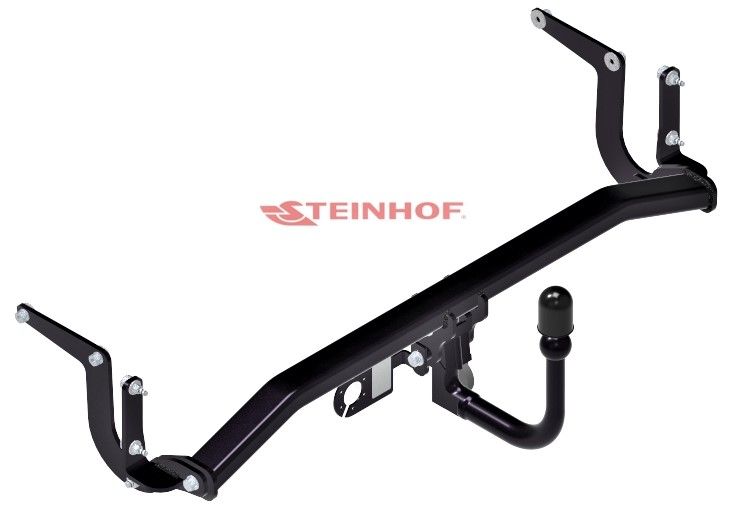 STEINHOF Tow Bar fits PEUGEOT 308 II 2014-2021 – Detachable swan neck [P-057]
