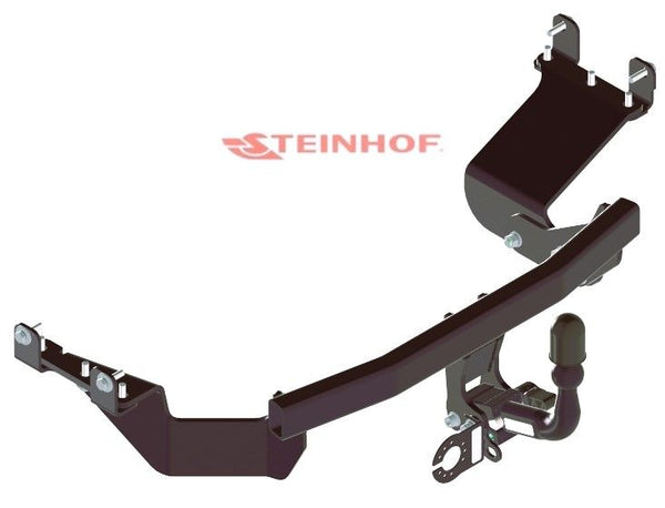 STEINHOF Tow Bar fits CITROEN C-Crosser 2007-2012 – Semi-automatic detachable swan neck [M-363]