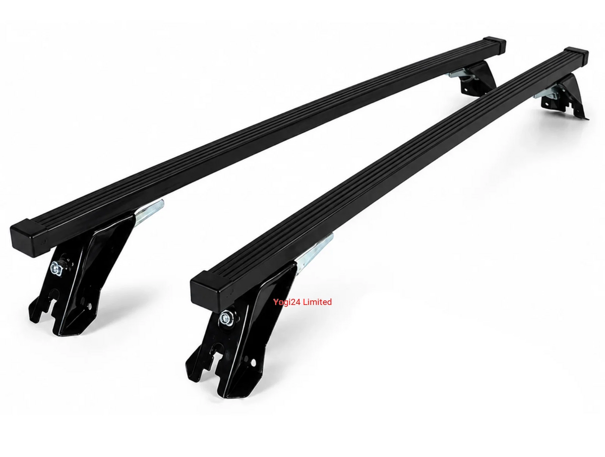 FABBRI Roof Rack fits JEEP AVENGER Crossover 5-door 2023-present (normal roof) – Steel bars 110 cm