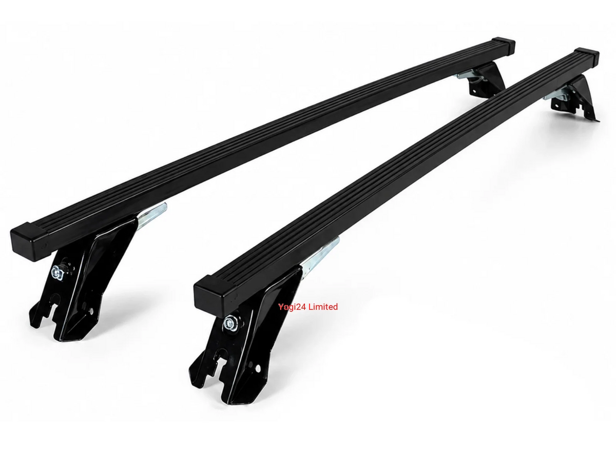 FABBRI Roof Rack fits JEEP Compass (MP) SUV 5-door 2017-2025 (normal roof) – Steel bars 124 cm